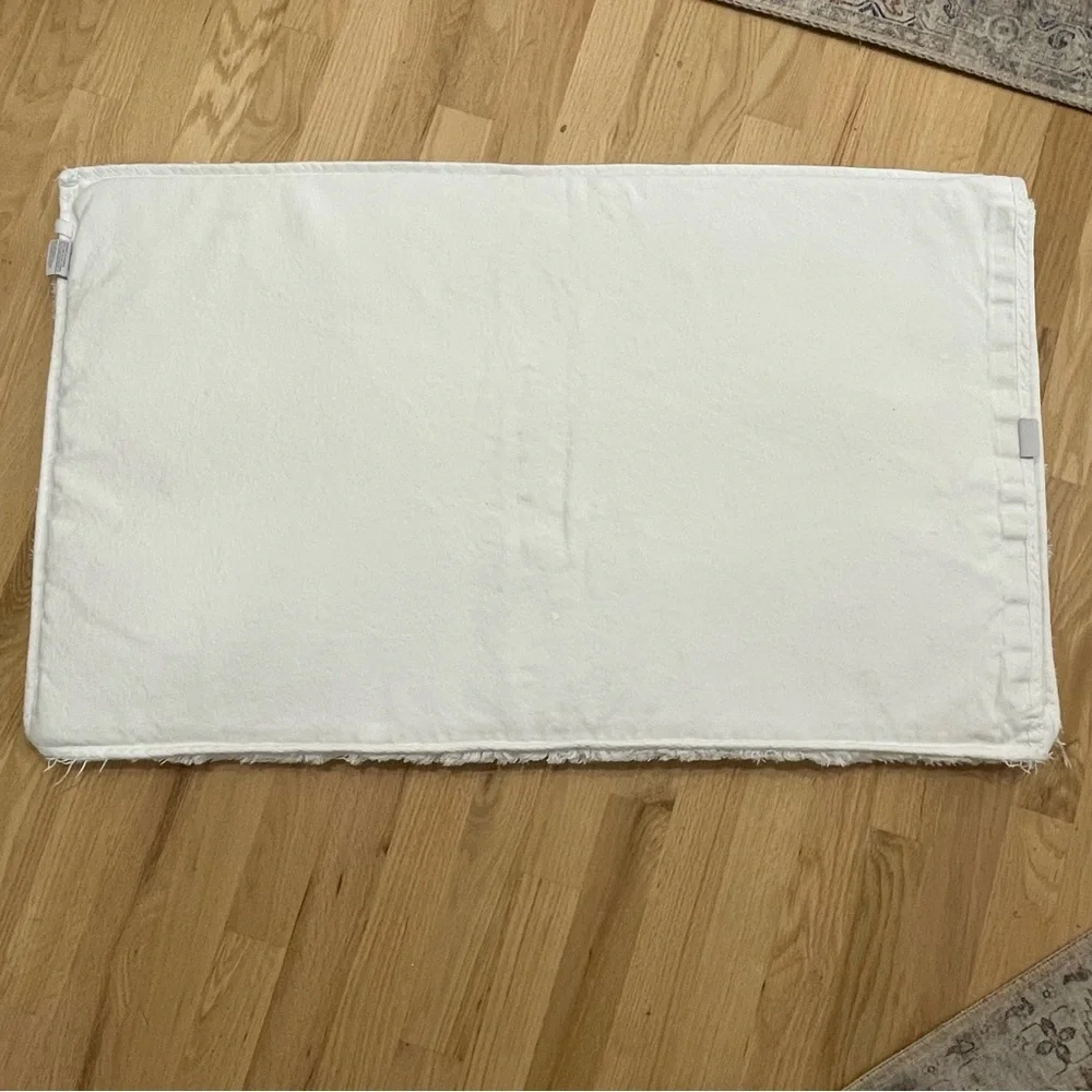 Hudson Park Collection beath Mats with Super Soft Insert Cotton